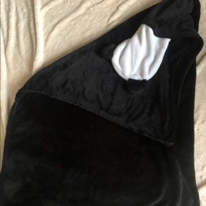 panda hood blanket